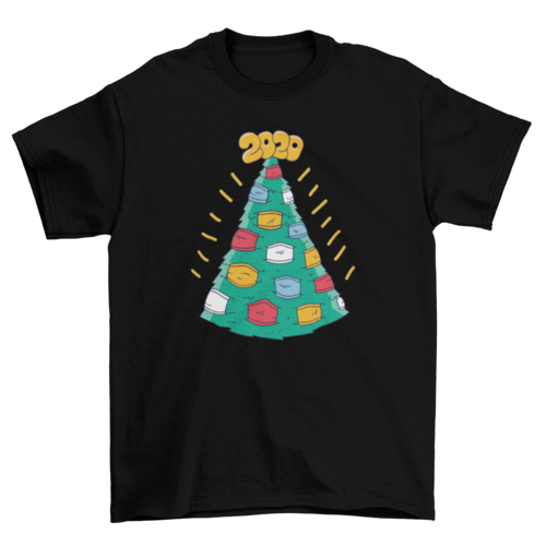 Christmasks t-shirt design