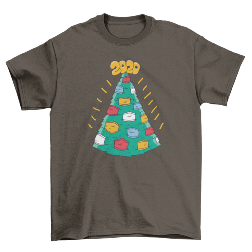 Christmasks t-shirt design