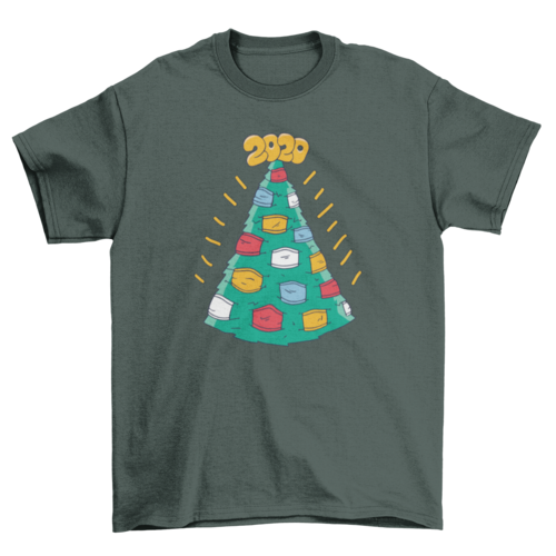 Christmasks t-shirt design